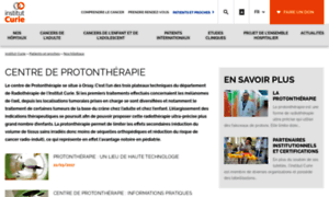 Protontherapie.curie.fr thumbnail