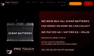 Protouchbatteries.co.za thumbnail