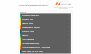 Proven-traffic-generation-methods.com thumbnail