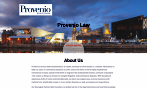 Provenio-law.co.uk thumbnail