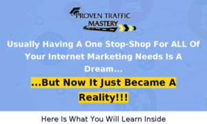 Proventrafficmastery.com thumbnail