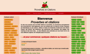 Proverbes-citations.com thumbnail