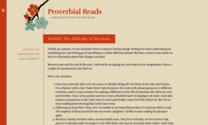 Proverbialreads.wordpress.com thumbnail