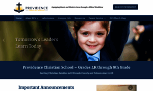 Providence-christian.org thumbnail