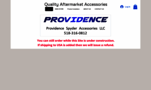 Providence-spyder-accessories.com thumbnail