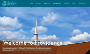 Providencechristiansburg.org thumbnail