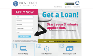 Providencefinancial.mycashdepot.com thumbnail