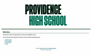 Providencehigh.schooladminonline.com thumbnail