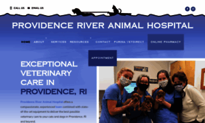 Providenceriveranimalhospital.com thumbnail