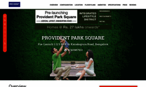 Providentparksquarekanakapura.co.in thumbnail