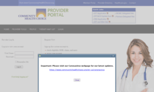 Providerportal.communitycares.com thumbnail