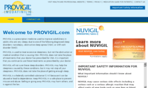 Provigil.com thumbnail
