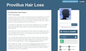 Provillushairloss.tumblr.com thumbnail