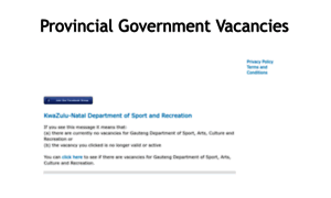 Provincial-government-vacancies.blogspot.com thumbnail