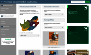 Provincialgovernment.co.za thumbnail