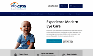 Provisioneyecare.com thumbnail