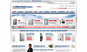 Prowaterheatersupply.com thumbnail