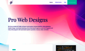 Prowebdesigns.co.za thumbnail