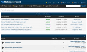 Prowebmasters.net thumbnail