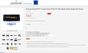 Proxicast.eu thumbnail