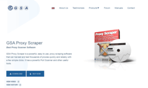 Proxy-scraper.gsa-online.de thumbnail