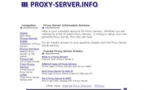 Proxy-server.info thumbnail