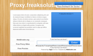 Proxy.freaksolution.com thumbnail