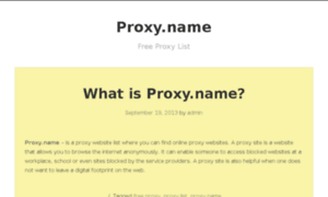 Proxy.name thumbnail