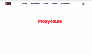 Proxy4sure.com thumbnail