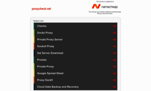 Proxycheck.net thumbnail