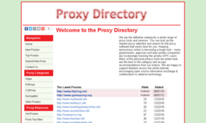 Proxydirectory.com thumbnail