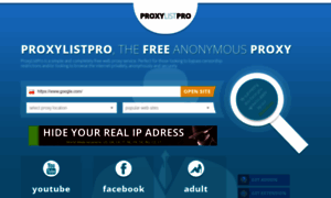 Proxylistpro.com thumbnail