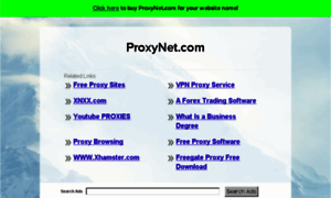 Proxynet.com thumbnail