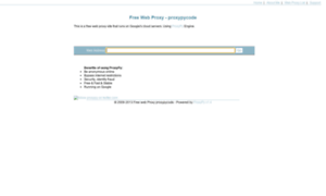 Proxypycode.appspot.com thumbnail