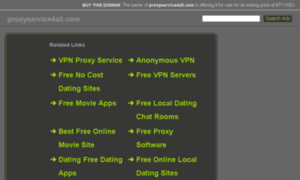 Proxyservice4all.com thumbnail