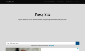 Proxysite.site thumbnail