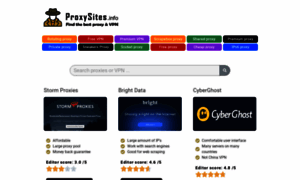 Proxysites.info thumbnail