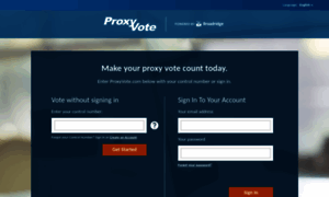 Proxyvote.com thumbnail
