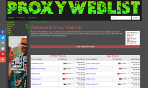 Proxyweblist.com thumbnail