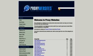 Proxywebsites.biz thumbnail