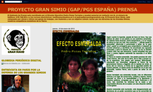 Proyectogransimio.blogspot.com thumbnail