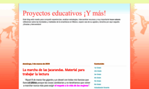 Proyectosyrecursoseducativos.blogspot.mx thumbnail