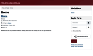 Prservices.com.au thumbnail