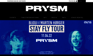 Prysmnightclub.com thumbnail