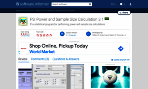 Ps-power-and-sample-size-calculation.software.informer.com thumbnail