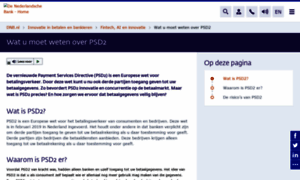 Psd2bankieren.nl thumbnail