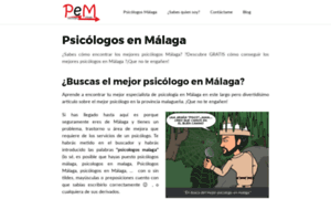 Psicologosenmalaga.es thumbnail