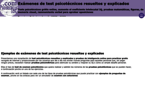 Psicotecnicostest.com thumbnail