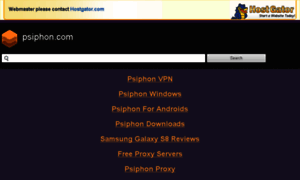 Psiphon.com thumbnail