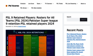 Pslscores.com thumbnail